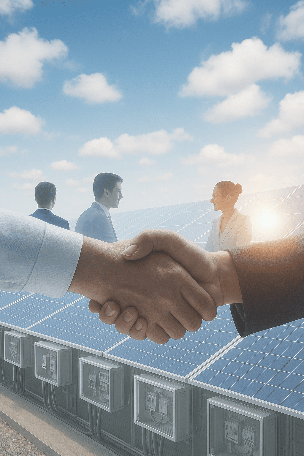 Team discussing architecture